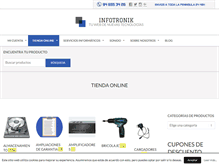 Tablet Screenshot of infotronik.biz