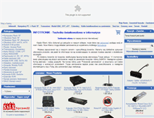Tablet Screenshot of infotronik.pl